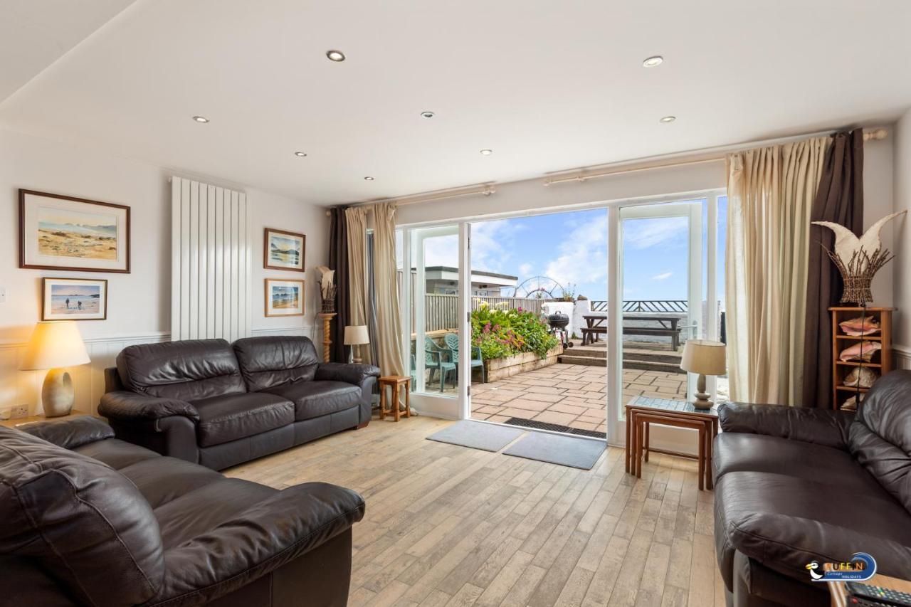 Kilmore - Beach Front House, Direct Beach Access, Spectacular Sea Views Saundersfoot Exterior foto